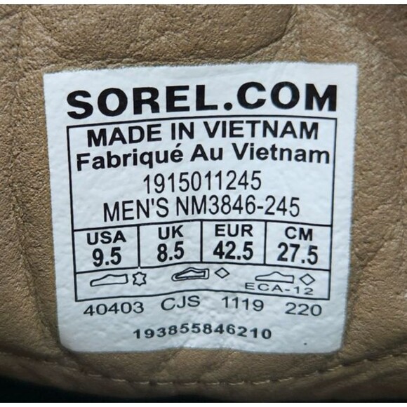 Sorel Madson II Waterproof Chukka Boots Mens Sz 9.5 Brown Suede Outdoors Hiking main image 9